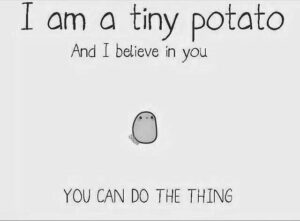 you can do it potato_BW