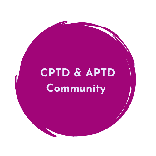 CPTD & APTD Community Badge